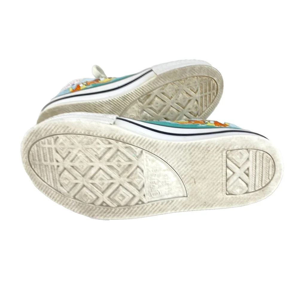 Converse All Star Bluey Sneakers Youth 1 High Top Light Blue Cartoon Bluesy